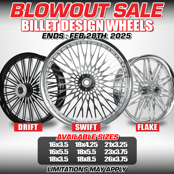 [SALE] BLOWOUT BILLET WHEELS