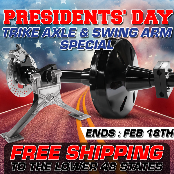 [SALE] TRIKE AXLE WITH SWING ARM KIT