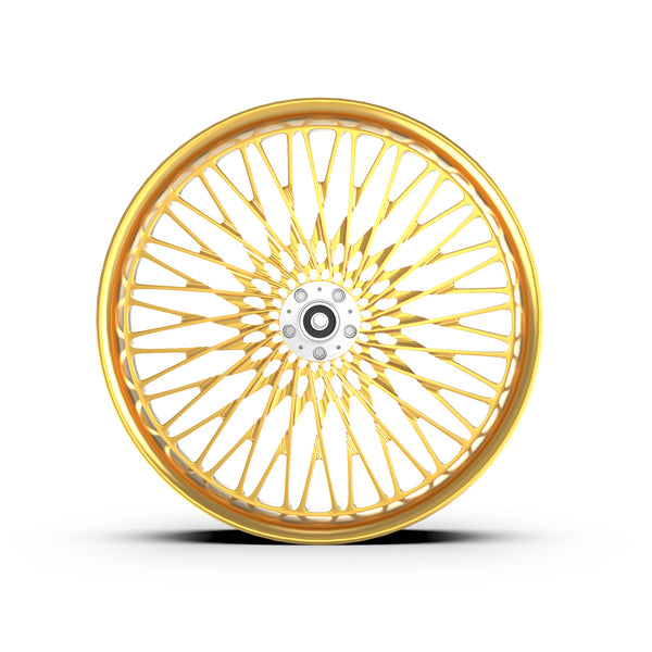 swift wheel. gold motorcycle wheel